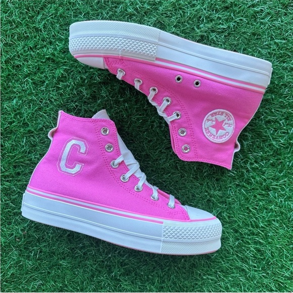 Converse Chuck Taylor All Star Lift Platform High Top Oops Pink - Picture 8 of 8